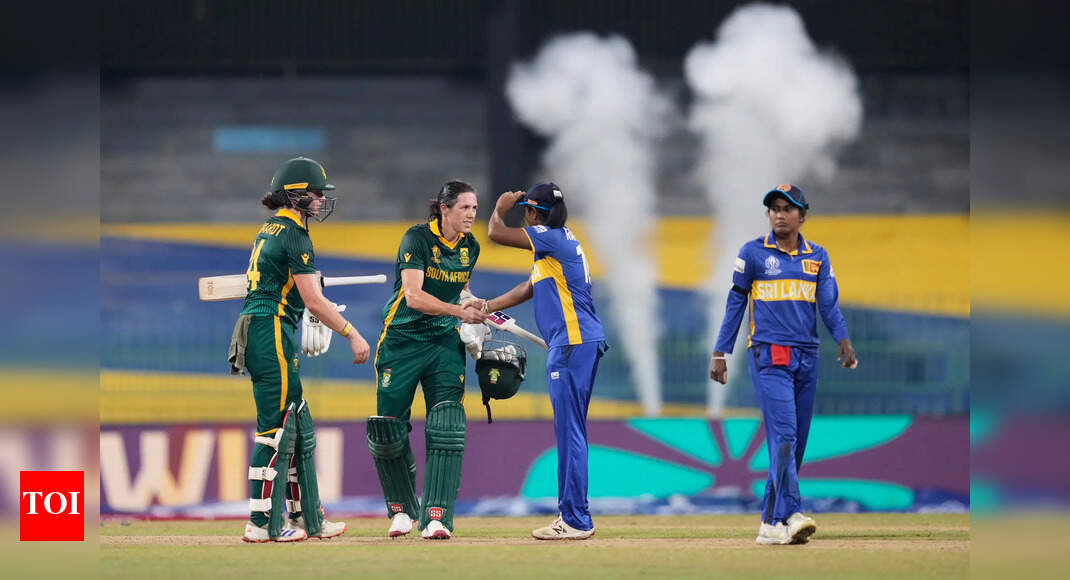 Women’s World Cup 2025: Wolvaardt, Brits shine as South Africa crush Sri Lanka by 10 wickets in rain-hit match | Cricket News