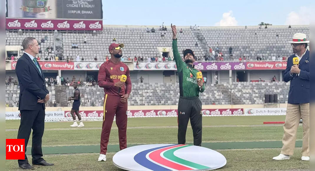 Bangladesh 3/0 in 0.2 Overs | Bangladesh vs West Indies Live Cricket Score, 1st ODI