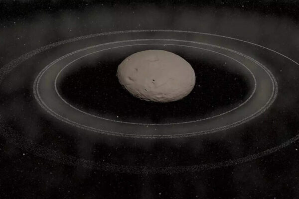 Astronomers observe rings forming around icy body Chiron between Saturn and Uranus; revealing how cosmic ring systems evolve
