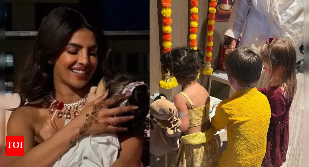 ‘Malti’s Diwali party was lit’: Priyanka Chopra shares adorable picture of daughter’s festive celebration
