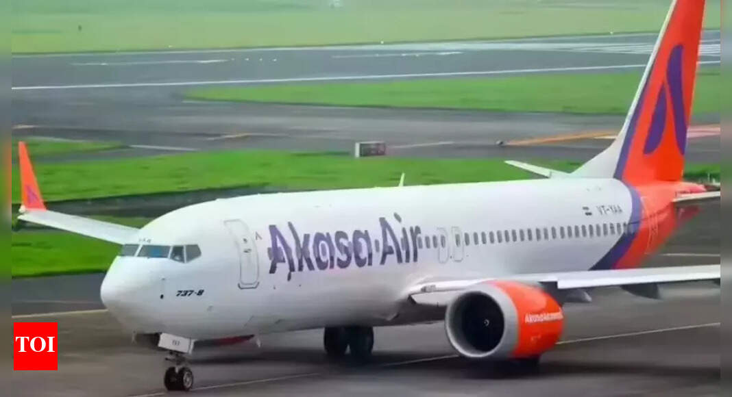 Drunk’ man creates ruckus on Akasa Bengaluru-Delhi flight; taken off aircraft at origin