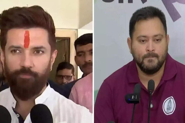 Chirag Paswan launched a scathing attack on the Mahagathbandhan, declaring it has collapsed and their power aspirations are mere “Mungeri Lal ke sapne.” He questioned the alliance’s coordination, specifically targeting Rahul Gandhi and Tejashwi Yadav. Paswan also defended Chief Minister Nitish Kumar against personal attacks, highlighting the NDA’s unity and focus on development.  NEW DELHI: Lok Janshakti Party (Ram Vilas) (LJP(RV)) chief Chirag Paswan on Wednesday launched a sharp attack on the “collapsed” Mahagathbandhan alliance claiming that their hopes of coming to power are nothing but “Mungeri Lal ke sunehre sapne.””The way an infighting is going on in the Mahagathbandhan and the way the alliance has completely collapsed, even after that if they are thinking that they will come to power, I think it is nothing less than ‘Mungeri Lal ke sunehre sapne,” Paswan told reporters in Patna.The Union minister further questioned the visibility and coordination of alliance leaders, taking a dig at Rahul Gandhi, asking, “Where is Rahul Gandhi?”Tejashwi Slams Double-Engine Govt on Corruption,Assures No Seat-Sharing Disputes in Mahagathbandhan “Today, after so many days, they addressed the media. Where were they for so long? Today, Ashok Gehlot has come to Bihar after everything is over in the Mahagathbandhan,” he stated.”Where is Rahul Gandhi, who was roaming around earlier and misleading people over the Special Intensive Revision (SIR)? Is it not a moral responsibility for Rahul Gandhi and Tejashwi Yadav to sit together and resolve the seat-sharing issue with maturity?” he added.Paswan also took a swipe at Tejashwi Yadav for sharing a video of chief minister Nitish Kumar, questioning his health and ability to continue in office.”The CM, who has been attacked personally by Mahagathbandhan leaders, despite that, they need to learn that, they are commenting, and he is campaigning. They should now tell whose health is better. They are not able to step out from air-conditioners. They are questioning the health of the CM, rather the health of Mahagathbandhan has been affected completely,” Paswan said.Defending Nitish Kumar, Paswan added, “They should rather think how much he is worried for Bihar, and how hard he is working. We are united. NDA leaders are campaigning. They are not able to handle their coalition and are talking about handling Bihar.”The remarks came after Tejashwi Yadav posted on X, saying, “If the chief minister is healthy, then why is he acting like this while reading a written speech?”Earlier in the day, addressing a public rally, Paswan also accused the RJD-Congress alliance of dividing people for votes. “What is their MY equation? M is dividing Biharis along communal lines. Y is dividing Biharis along ethnic lines. Similarly, we also talk about the MY equation, but our M includes women representing not only the nation but also the world. Similarly, Y represents not only the youth of the nation but also the world,” he said.Reaffirming his political resolve, the LJP chief declared, “Countless attempts were made to defeat and break Chirag Paswan. But I am a son of Khagaria. I am a lion’s son. I am the son of Ram Vilas Paswan.”Paswan said the NDA is united and focused on development. “We want to move forward with this MY equation. I want to rise above caste, creed, and religion, and ensure that every Bihari youth gets employment. Every Bihari woman gets respect. The elderly get their rights. We work to ensure that farmers and labourers get their due. Our alliance is moving forward with this vision. Countless attempts were made to defeat, break, Chirag Paswan. But I am a son of Khagaria. I am a lion’s son. I am the son of Ram Vilas Paswan,” Paswan added.About the AuthorTOI News DeskThe TOI News Desk comprises a dedicated and tireless team of journalists who operate around the clock to deliver the most current and comprehensive news and updates to the readers of The Times of India worldwide. With an unwavering commitment to excellence in journalism, our team is at the forefront of gathering, verifying, and presenting breaking news, in-depth analysis, and insightful reports on a wide range of topics. The TOI News Desk is your trusted source for staying informed and connected to the ever-evolving global landscape, ensuring that our readers are equipped with the latest developments that matter most.”Read MoreEnd of ArticleFollow Us On Social MediaVideosPiyush Goyal Highlights India’s Growth Amid Global Trade Challenges at UNCTAD In GenevaJaish-e-Mohammed Launches Online Jihad Course For Women In Pakistan, Targets Mass Recruitment’They Have Room For Certain Kind of…’: Zohran Mamdani Slams PM Modi During Diwali Temple VisitsTejashwi Slams Double-Engine Govt on Corruption,Assures No Seat-Sharing Disputes in MahagathbandhanPunjabi Singer Teji Kahlon Shot in Canada Amid Transnational Gang Feud, Investigation LaunchedPaul Ingrassia Drops Office of Special Counsel Bid Amid ‘Never Trust an Indian’ Racist Message RowVisa Breach Ends India Visit for Blacklisted UK Scholar and Hindi Literature Expert Francesca OrsiniJairam Ramesh Hits Out at PM Modi for Not Clarifying Trump’s Oil Comment’To Celebrate Diwali in Oval Office An Honor’: Kash Patel Tells Donald Trump, Tulsi, Harmeet Join inIndian Journalist Leaves Trump Impressed With Sharp Question At White House Diwali Celebrations123 Photostories  Cute pics of Sidhu Moose Wala’s younger brother, Shubhdeep Singh Sidhu, that fans can’t stop adoringLouis Vuitton x Takashi Murakami: The limited edition LV bag collection every fashionista in India is losing sleep overIn pics: Krishnapriya stuns in her Kantara 2 avatarFrom Sara Khan to Nandish Singh Sandhu; TV celebs who found love again and gave marriage another shot10 modern-sounding Indian names for your new born twinsChhath Puja 2025: 9 traditional foods associated with the 4-day festivalDiwali detox: How to bounce back after festival indulgenceFood, fitness and stress: Everyday habits that protect against breast cancerFestive FLOPS: Bollywood star-studded films that failed at the box office during Diwali weekends6 Types of Biryanis from different parts of India123Hot PicksDhanteras Gold PriceVande Bharat SleeperBihar Election 2025Gold rate todaySilver rate todayPublic Holidays OctoberBank Holidays OctoberTop TrendingAre Stephen and Ayesha Getting a DivorceEng vs Aus Women Live ScoreAuston MatthewsAnaya BangarMichael JordanTwitch CEOAJ BrownBaker MayfieldConor Mcgregor and Dee Devlin Net WorthF1 Visa Holder