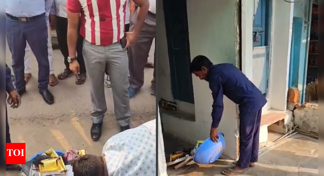 ‘Inka kachra inke ghar mein dalo’: Harpalpur CMO accused of dumping garbage inside BJP leader’s house; video goes viral