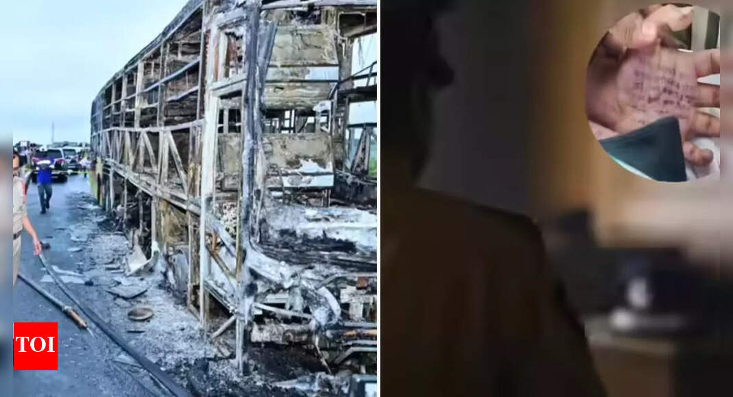 Survivors bravely escaped a deadly bus fire in Andhra Pradesh, while a doctor’s suicide in Maharashtra led to a cop’s suspension amid rape allegations. The Asia Cup trophy’s relocation fuels controversy, as India nears a significant trade deal with the US. Meanwhile, a notorious Bihar gang met its end in a Delhi shootout.  Survivors of the horrific Kaveri Travels bus fire in Andhra Pradesh recounted their desperate struggle to escape, while Maharashtra police suspended an officer after a woman doctor’s suicide triggered allegations of rape and harassment. Meanwhile, the Asia Cup trophy controversy deepened amid rising India-Pakistan tensions, and New Delhi moved closer to sealing a major trade deal with the US.All eyes are on India’s energy diplomacy as President Donald Trump’s fresh sanctions on Russian oil firms threaten to impact New Delhi’s crude imports. In another high-stakes story, a dreaded Bihar gang that terrorised the state was finally gunned down after months on the run.Here are the top five stories of the day:’We shattered windows to survive’: Survivors recount terrifying Andhra Pradesh bus blazeSurvivors of the Kaveri Travels bus fire in Andhra Pradesh recalled moments of panic after the vehicle caught fire following a collision with a bike. Passengers were trapped inside as the doors jammed, forcing many to break emergency windows to escape. Around 20 people lost their lives in the tragic incident. Read full story hereSatara woman doctor’s suicide gets murky, kin makes big claim; cop suspendedA police sub-inspector in Maharashtra’s Satara district has been suspended and arrested, along with a civilian, after a woman doctor died by suicide alleging rape and harassment. Satara District Police registered a case against PSI Gopal Badane and another man, Bankar, under charges of rape and abetment to suicide. Read full story hereAnother low! Mohsin Naqvi moves Asia Cup trophy out of ACC headquartersIn a new twist to the Asia Cup controversy, the tournament trophy has reportedly been moved from the Asian Cricket Council headquarters to an undisclosed Abu Dhabi location. The dispute began after India refused to accept the trophy from Mohsin Naqvi, Pakistan’s interior minister and Pakistan Cricket Board head, following their five-wicket victory over Pakistan in Dubai on September 28, amid cross-border tensions between the two nations. Read full story hereIndia, US ‘very near’ to finalising trade dealIndia and the US are ‘very near’ to finalising a trade deal, a government official said. The statement also indicated that India and the US are fine-tuning details of the trade deal. The two countries have completed five rounds of discussions thus far regarding the first phase of their bilateral trade agreement. Read full story hereInside Bihar’s ‘Sigma Gang’ that spread terror before being gunned down in DelhiThe infamous Ranjan Pathak-led “Sigma Gang,” known for brutal killings and extortion in Bihar, was gunned down in a Delhi encounter after a months-long hunt. The gang had taunted authorities by issuing “press releases” after every murder, boasting of their own brand of justice under the motto — ‘Nyay, Sewa, Sahyog’ (Justice, Service, Assistance). Read full story hereAbout the AuthorTOI News DeskThe TOI News Desk comprises a dedicated and tireless team of journalists who operate around the clock to deliver the most current and comprehensive news and updates to the readers of The Times of India worldwide. With an unwavering commitment to excellence in journalism, our team is at the forefront of gathering, verifying, and presenting breaking news, in-depth analysis, and insightful reports on a wide range of topics. The TOI News Desk is your trusted source for staying informed and connected to the ever-evolving global landscape, ensuring that our readers are equipped with the latest developments that matter most.”Read MoreEnd of ArticleFollow Us On Social MediaVideosISIS Group’s Diwali Terror Plot Thwarted: Delhi Police Uncovers BIG Network Across Multiple States‘India Won’t Accept…’: Goyal’s Strong Message Amid Trade Talks With US At Berlin Global DialogueBattle for Bihar: Mokama Voters Blame Law & Order Decline Under Nitish Kumar, Seek New LeadershipShould India Engage With Taliban Amid Pak-Afghan Truce? Ex-Diplomat Explains| India Connect’Bihar Doesn’t Need Lanterns’: PM Modi Hits Mahagathbandhan Over ‘Out on Bail’ Leaders in SamastipurExternal Affairs Minister S Jaishankar Calls Out UN, Pakistan on Terror, Warns ‘All Is Not Well’From Bollywood to Bihar Power Corridor: VIP Chief Mukesh Sahani Talks Mahagathbandhan StrategyKaroline Leavitt Calls Indian Trucker Illegal Alien After Deadly California Road Accident Kill Three’Momentum For Peace’: Donald Trump’s Gaza Peace Breakthrough Earns Rare Praise From India At UNDonald Trump’s ‘Russian Oil Ultimatum’ To India: White House Says Delhi Obeyed, India Denies Shift123 Photostories  Want to own a pair of silver juttis? Here’s where to buy authentic ones in India!Kerala’s Right to Disconnect Bill 2025: Employees can ignore work calls/ emails after hours — 5 countries that already do itHow to control high blood pressure — Doctor shares 9 tips to reduce high blood pressure naturally in 21 daysDitch the all-nighters: Harvard reveals a smarter way for students to retain moreHow to care for your struggling Tulsi (holy basil) plant at homeWhy Sadhguru recommends consuming Coconut and Pomegranate Seed JuiceIn pics: Ankitha Mallick’s most graceful looks that never go out of styleBanana vs apple: Which is better for digestion and weight loss?Jyotika leaves a lasting mark in few but unforgettable Bollywood filmsMeet Instagram’s most stylish pet: Samantha, the Afghan Hound who’s redefining glamour123Hot PicksDhanteras Gold PriceVande Bharat SleeperBihar Election 2025Gold rate todaySilver rate todayPublic Holidays OctoberBank Holidays OctoberTop Trendingjj mccarthy injuryTier-3 graduates jobs AppleStephen Curry WifeScott FosterGilbert ArenasAaron JonesPatrick MahomesTop Sports Gambling ScandalsAll Active Pokemon Legends Z-ABrooks Koepka Wife