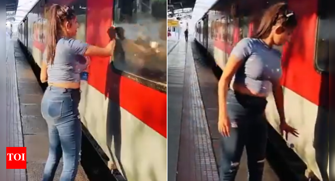 A viral video shows a woman cleaning a train window with a tissue and bottle, only to discard them onto the railway tracks. Netizens criticized the act, highlighting the irony of promoting civic sense while demonstrating a lack thereof. The clip has garnered significant attention, underscoring the need for genuine civic responsibility awareness. Screengrab from viral video (Image/X)  NEW DELHI: A video that seems to promote civic sense is going viral but for the wrong reason. In the clip, a woman can be seen cleaning a train window using water and a tissue, only to toss the tissue and bottle onto the railway track afterward.The video was shared on X by the handle @socialawarenezz. It was posted with caption: “Cleaned the window for reels and threw away the tissue and bottle on track. Civic sense.”Netizens quickly reacted, pointing out the irony. One user wrote: “Civic sense isn’t about reels or appearances—it’s about actions. Throwing litter on tracks shows a deeper failure in our moral fabric. Time for stricter penalties and awareness campaigns that truly resonate.”Another commented: “Good progress! But she dropped the tissue on the platform. FAIL.”Posted on Thursday, the clip has already garnered over 460K views, drawing attention to the need for real awareness about civic responsibility.About the AuthorTOI News DeskThe TOI News Desk comprises a dedicated and tireless team of journalists who operate around the clock to deliver the most current and comprehensive news and updates to the readers of The Times of India worldwide. With an unwavering commitment to excellence in journalism, our team is at the forefront of gathering, verifying, and presenting breaking news, in-depth analysis, and insightful reports on a wide range of topics. The TOI News Desk is your trusted source for staying informed and connected to the ever-evolving global landscape, ensuring that our readers are equipped with the latest developments that matter most.”Read MoreEnd of ArticleFollow Us On Social MediaVideosBattle for Bihar: Raghopur Voters Ask Tough Questions to RJD’s Tejashwi Yadav Ahead of Key ContestFATF Issues Warning to Pakistan on Greylist Exit, Says Islamabad Still Vulnerable To Terror FundingDid US Control Pak’s Nuclear Arsenal? CIA Insider Drops Big Bombshell on Musharraf, India and TerrorBIG UNSC Takedown on Kashmir: India Rebukes Pakistan Over Illegal Occupation and Rights Crackdown‘US Controlled Pak Nuclear Arsenal’: Ex-CIA Agent’s Bombshell, Says ‘Pak Can’t Win Against India’China Building New Air Defence Site Near Pangong Lake, Satellite Images Reveal‘Seeking To Hyphenate Too Many Issues’: Goyal On EU Trade Regulations At Berlin Global DialogueTwin Trouble For Pak! After India, Afghanistan May Restrict River Water Supply To PakistanISIS Group’s Diwali Terror Plot Thwarted: Delhi Police Uncovers BIG Network Across Multiple States‘India Won’t Accept…’: Goyal’s Strong Message Amid Trade Talks With US At Berlin Global Dialogue123 Photostories  5 simple yet effective daily habits to be happy, as per psychologyRegrow hair naturally: The secret ingredient is already in your kitchenTamannaah Bhatia and her journey of grace, glamour and talentVitamin D deficiency: 10 foods to boost your levels (when and how to eat them)7 most common kitchen mistakes that destroy food nutrientsNever Accept These Gifts According To Your Birth DateZodiac signs who love to invest in goldRelive Divya Bharti’s magic through her most memorable filmsWhich is the Best Personality Trait As Per Your Birth DateKaty Perry turns 41, here’s her unforgettable looks ever: A birthday tribute to her iconic styles123Hot PicksDhanteras Gold PriceVande Bharat SleeperBihar Election 2025Gold rate todaySilver rate todayPublic Holidays OctoberBank Holidays OctoberTop TrendingAndre AgassiCleveland CavaliersKendrick PerkinsAusar ThompsonBrad MarchandStephen Curry WifeJustin HerbertLeBron JamesAaron GordonEmman Atienza