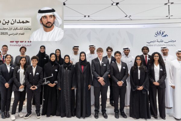 Dubai Crown Prince Sheikh Hamdan forms first Dubai Student Council with 16 student members