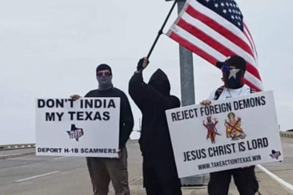 Masked men in Texas protest against ‘Diwali garbage’, call for rejection of ‘foreign demons’; Hindu groups condemn