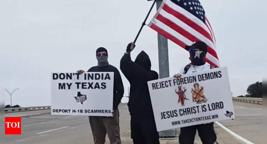 Masked men in Texas protest against ‘Diwali garbage’, call for rejection of ‘foreign demons’; Hindu groups condemn
