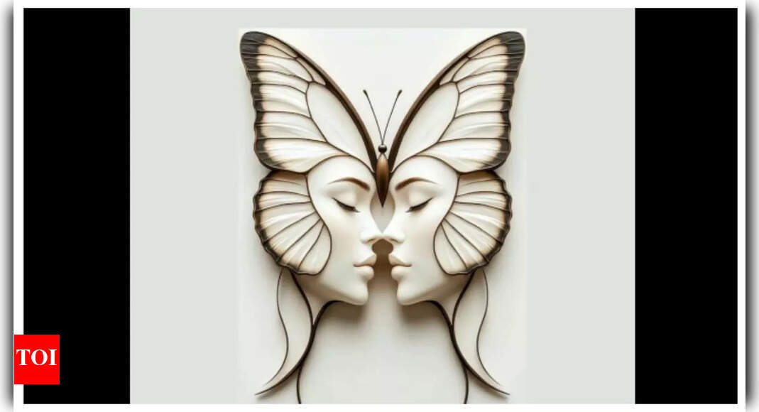 Butterfly or Women? What you see first in this image, reveals an intrinsic part of your personality…