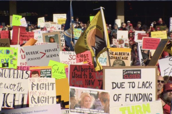 Alberta teachers’ strike intensifies as protests target Education Minister Demetrios Nicolaides’ riding