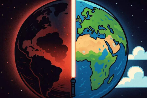 Why Earth is losing its symmetry
