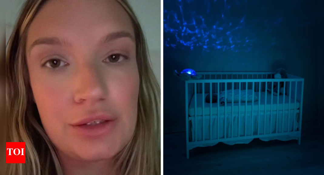 Watch: TikTok mom Misty Huron shares nightmare horror baby monitor video as viewers spot something terrifying on the top bunk
