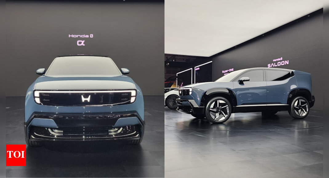 Honda 0 Alpha revealed: Electric SUV to rival Tata Curvv EV, Maruti e Vitara