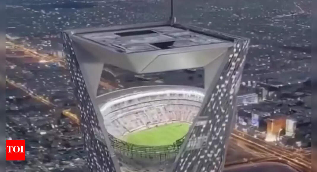 ‘Sky Stadium’ in Saudi Arabia: Football venue 350m above ground – Fake or real? | More sports News