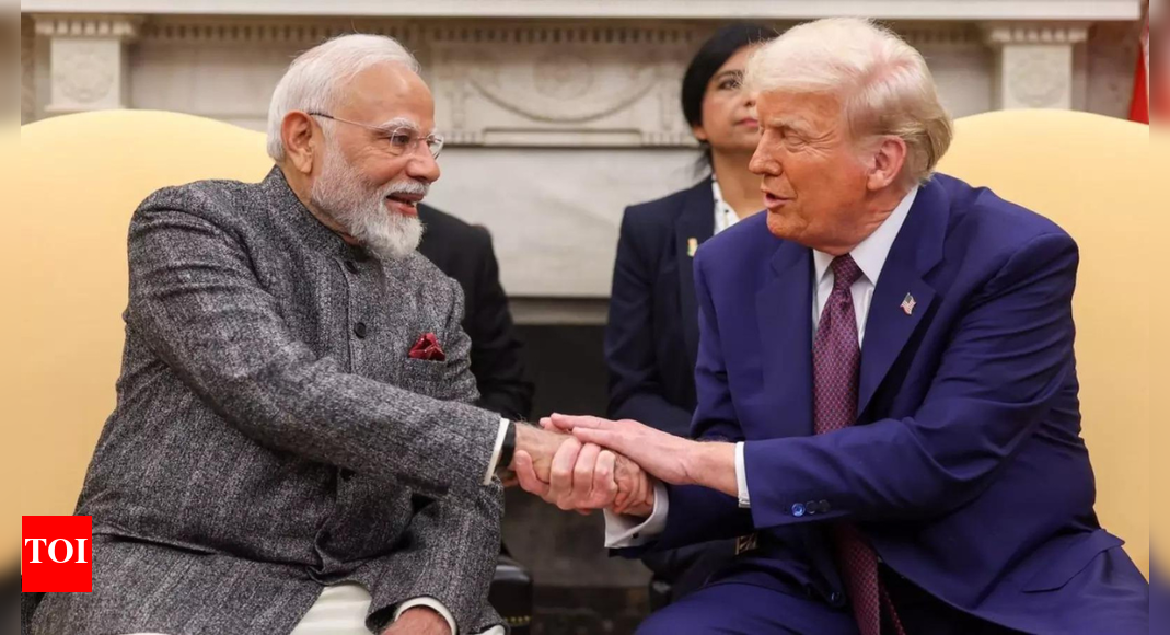 US President Donald Trump has said he “loves” Prime Minister Narendra Modi and described him as a strong and admirable leader, even as he once again repeated his baseless claim that he personally brokered a ceasefire between India and Pakistan in May.Speaking at a luncheon for APEC CEOs, Trump recounted his version of events from earlier this year, claiming he stopped a “war” between the two nuclear-armed neighbours through the use of trade pressure. “Prime Minister Modi he’s a great-looking guy. But he’s a killer — tough as hell. He said, ‘No, we will fight.’ I said, ‘Whoa, this is the same man I know?,’ he said.President Trump Delivers Keynote Remarks at APEC CEOs Luncheon“If you look at India and Pakistan — I was doing a trade deal with India, and I have great respect and love for Prime Minister Modi. They were really going at it,” Trump added.He went on to say that he told both PM Modi and Pakistan’s leadership that the US would not do business with either country while they were fighting. “I told Prime Minister Modi, ‘We can’t make a deal with you right now because you’re fighting with Pakistan.’ Then I called the Pakistani Prime Minister and told him we can’t make a deal with you because you are fighting India,” Trump said.According to Trump, both countries agreed to end hostilities within 48 hours after he threatened to impose “250% tariffs,” claiming that “seven planes had been shot down” and that his intervention “saved millions and millions of lives.”The 47th POTUS has repeated this claim multiple times since May, when he announced on social media that India and Pakistan had agreed to a “full and immediate” ceasefire after what he described as a “long night” of talks mediated by Washington.India, however, has consistently denied any US role, maintaining that the decision to cease hostilities was reached at the request of the Pakistani DGMO to his counterpart. Officials said the understanding was finalised on May 10 following four days of cross-border exchanges that began after India’s Operation Sindoor, launched in response to the April 22 Pahalgam terror attack that killed 26 civilians.Trump’s comments came as he continued his Asia tour, arriving in South Korea ahead of his scheduled meeting with Chinese President Xi Jinping during the APEC summit in Gyeongju.About the AuthorTOI News DeskThe TOI News Desk comprises a dedicated and tireless team of journalists who operate around the clock to deliver the most current and comprehensive news and updates to the readers of The Times of India worldwide. With an unwavering commitment to excellence in journalism, our team is at the forefront of gathering, verifying, and presenting breaking news, in-depth analysis, and insightful reports on a wide range of topics. The TOI News Desk is your trusted source for staying informed and connected to the ever-evolving global landscape, ensuring that our readers are equipped with the latest developments that matter most.”Read MoreEnd of ArticleFollow Us On Social MediaVideosAmazon Launches Largest Layoff Drive Yet, Cutting 30,000 Corporate Positions to Boost EfficiencyIndia, EU Narrow Differences As Piyush Goyal Wraps High-Stakes Brussels Push For Swift Trade Deal“Even Ate The Animals’ Fodder” Prashant Kishore Slams Tejashwi After INDIA Bloc’s Bihar ManifestoOne Dead, Thousands Evacuated as Cyclone Montha Tears Through Andhra and OdishaGround Report From Supaul: Voters Reveal Poll Mood; Employment, Liquor Ban Key Issues | BiharChampion Of Global Boot-Licking? Pakistan Competes For Gold In Trump Flattery OlympicsEscalation Fears Mount As Pakistan-Afghanistan Talks End Without Conclusion In Turkey’7 Brand-New Beautiful Planes Shot Down’: Trump Repeats India-Pak Ceasefire Claim In JapanDelhi Tries to Make It Rain With Cloud Seeding: A High-Stakes Weather Experiment to Fight Toxic AirHAL to Manufacture SJ-100 Airliner in India, First Indigenous Passenger Jet Effort Since 1988123 Photostories  Reasons to watch SS Rajamouli and Prabhas’ ‘Baahubali- Thes Epic’ in theatres againHonouring Maa Annapurana: Why eating in silence benefits both mind and body6 world-famous dishes that started as struggle foodSeoul simmers: Protests greet Donald Trump in South KoreaFrom kaftans to coastlines: Kareena Kapoor’s vacay vibes are always on pointFrom Wednesday Addams to Maleficent: Iconic Halloween costume ideas from Hollywood movies and seriesMagnesium: 10 surprising natural sources you probably never knew aboutWhat makes owls so special? The secrets behind their powers5 fashion-forward saree-styling ideas with your winter closetDoctor rates 8 Ayurvedic herbs that naturally help lower blood pressure123Hot PicksCyclone MonthaBank Holiday TodayBihar Election 2025Gold rate todaySilver rate todayPublic Holidays OctoberBank Holidays OctoberTop TrendingMizkifPrince HarryPraneeth Kumar UsiripalliAdin RossHurricane MelissaSidney CrosbyPenguin GameMLB Trade RumorsCharles HullFortnite Tips