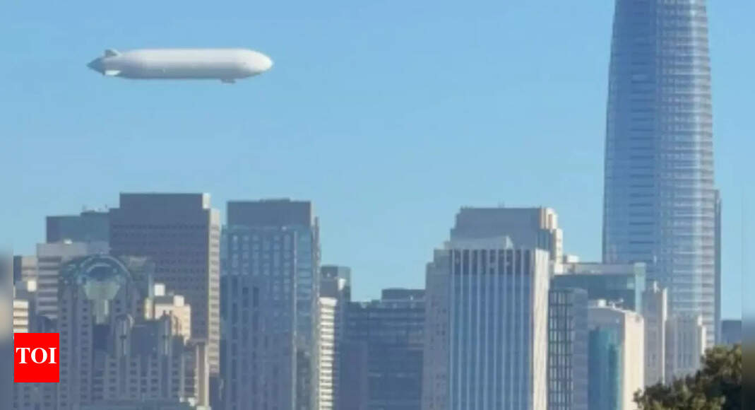Mystery in San Francisco’s sky: Massive white airship stuns residents and sparks viral frenzy | Watch