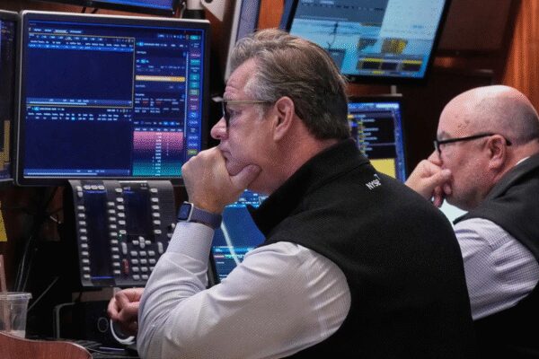 US markets today: Stocks hover near record highs as investors await Fed decision; Nvidia, Caterpillar and Teradyne lead gains