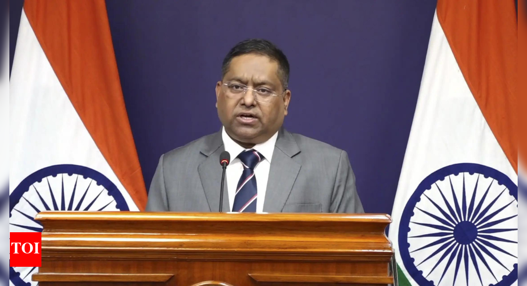 The ministry of external affairs is working to repatriate nearly 500 Indians detained in Thailand after crossing from Myanmar. These individuals are believed to be victims or perpetrators of cyber scam hubs operating in Southeast Asia. India previously repatriated 549 nationals rescued from similar facilities.  NEW DELHI: The ministry of external affairs on Wednesday assured that it was working to repatriate nearly 500 Indians detained in Thailand after they crossed over the border amid Myanmar scam hub crackdown.”We are aware of Indian nationals who have been detained by Thai authorities. They had crossed into Thailand from Myanmar over the past few days. Our Mission in Thailand is working closely with Thai authorities to verify their nationality and to repatriate them, after necessary legal formalities are completed in Thailand,” MEA spokesperson Randhir Jaiswal said in a statement.Though the statement did not specify the exact number of Indians stranded, Thailand Prime Minister Anutin Charnvirakul said that nearly 500 people crossed over after a crackdown on scam hub in Myanmar.India Tears Into ‘Baseless Claims’ on Pahalgam Attack In Myanmar Rights Briefing At United Nations”The Indian government will send a plane to take them back directly,” PTI quoted him saying.Earlier in March, India repatriated 549 nationals rescued from such facilities near the Myanmar–Thailand border.UN findings show that cyber scam centres in Myanmar are part of a larger transnational criminal network operating across Southeast Asia, where hundreds of trafficked people are forced into online fraud. Similar hubs exist in Cambodia, Laos, the Philippines and Malaysia. Among those who recently fled Myanmar into Thailand are both Indian victims and alleged perpetrators of these scams.About the AuthorTOI News DeskThe TOI News Desk comprises a dedicated and tireless team of journalists who operate around the clock to deliver the most current and comprehensive news and updates to the readers of The Times of India worldwide. With an unwavering commitment to excellence in journalism, our team is at the forefront of gathering, verifying, and presenting breaking news, in-depth analysis, and insightful reports on a wide range of topics. The TOI News Desk is your trusted source for staying informed and connected to the ever-evolving global landscape, ensuring that our readers are equipped with the latest developments that matter most.”Read MoreEnd of ArticleFollow Us On Social MediaVideosWATCH: Moment When Indian-Origin Businessman Darshan Singh Sahsi Killed By Bishnoi Gang In CanadaIndia Tears Into ‘Baseless Claims’ on Pahalgam Attack In Myanmar Rights Briefing At United NationsPresident Murmu Poses With IAF Pilot Shivangi Singh Pakistan Said It Captured In Op SindoorFrom Sidhu Moose Wala To Canada: Lawrence Bishnoi Gang Expands Threat To Global Punjabi SceneDiljit Dosanjh Faces Khalistani Fury: Big B Gesture Sparks Outrage Ahead of Australia Concert ShowDelhi’s ₹3.2 Crore Cloud Seeding Mission Falls Flat, Experts Cite Low Moisture and Weak CloudsAmid Rising Waters and Discontent, Supaul Voters Turn the Bihar Election into a Fight for ChangeChirag Paswan Accuses Owaisi of Dividing Muslims Through Fear Politics’If You Ask PM To Dance…’: Rahul Gandhi Targets Modi, Says BJP Remote Controls Nitish KumarUP CM Yogi Adityanath Targets RJD’s ‘Osama’ in Shahabuddin’s Stronghold, Sparks Ram Temple Showdown123 Photostories  Chanderi to Kalamkari: 5 classy cotton sarees for the wedding seasonShilpa Shetty, Milind Soman to Kareena Kapoor: Bollywood celebs and their love for yogaFrom cheese to chicken to chocolate, 6 indulgent sandwiches that are worth trying at homeFrom her controversial exit from Bhabhiji Ghar Par Hai to refusing to work with Sunil Grover: Times when Shilpa Shinde made headlinesPriya Sachdev Kapur shares photos from Sona Comstar’s Chennai plant as she carries forward Sunjay Kapur’s Rs 30,000 crore legacy amid legal fight with Karisma Kapoor’s kids (Photos)6 types of Kashmiri breads every foodie needs to try7 Minimalist Indian baby names for your little girlHow long should it take a person to poop ideally, and how does it determine how healthy a person is?Do female students outperform boys? Here’s what US teens think about gender bias in schoolsTimes when Bigg Boss Malayalam 7 contestants mastered the art of spoiling the tasks123Hot PicksCyclone MonthaBank Holiday TodayBihar Election 2025Gold rate todaySilver rate todayPublic Holidays NovemberBank Holidays NovemberTop TrendingDarshan Singh SahsiPrince HarryPraneeth Kumar UsiripalliAdin RossHurricane MelissaSidney CrosbyPenguin GameMLB Trade RumorsCharles HullFortnite Tips