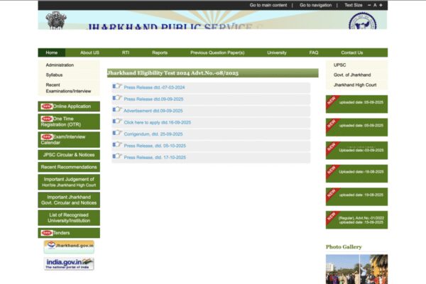 JPSC JET 2024 registration window closes today at jpsc.gov.in: Check direct link to apply here
