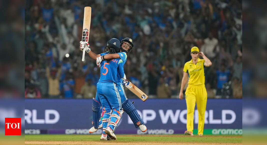 Women’s World Cup: Jemimah Rodrigues scripts history as India pull off biggest-ever WODI chase to enter final | Cricket News