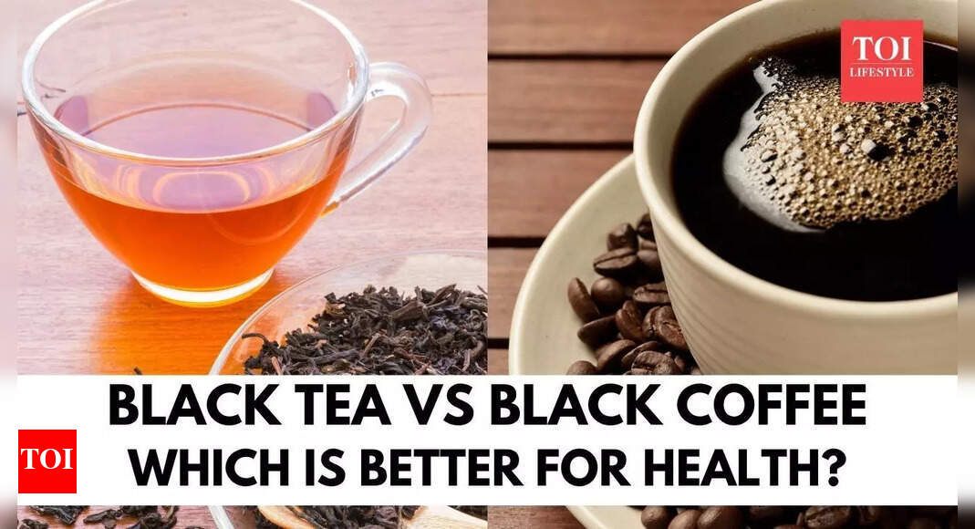 Black tea vs black coffee: which is best for your health, according to a top nutritionist |