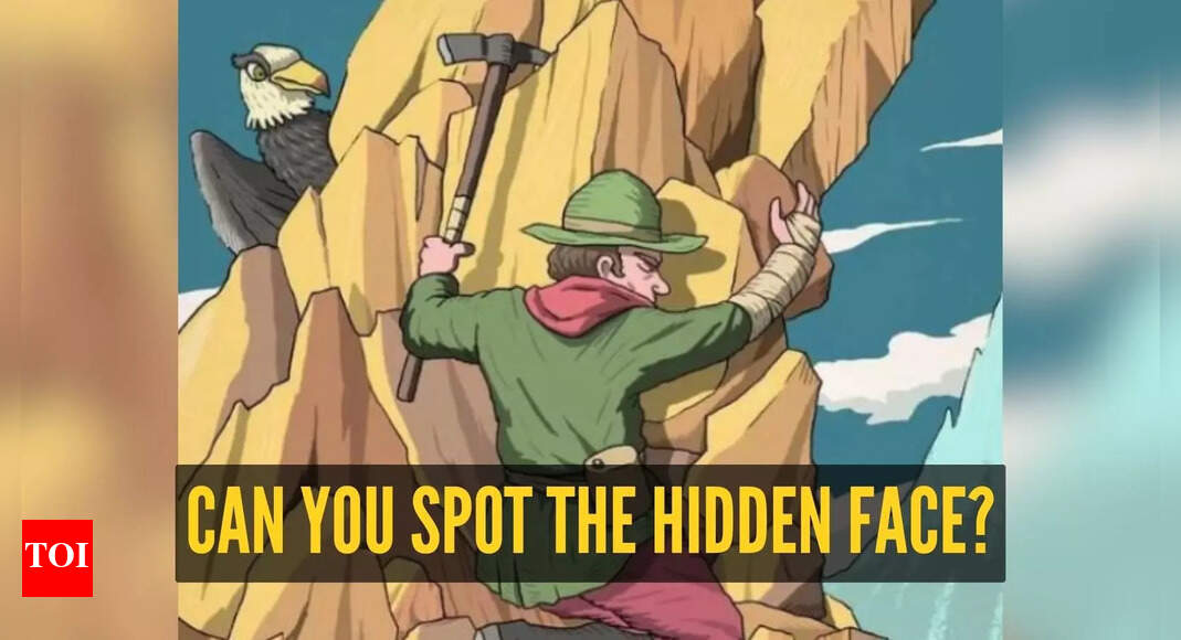 Optical illusion: What’s your IQ? Only 1% people can spot the hidden face within 7 seconds |