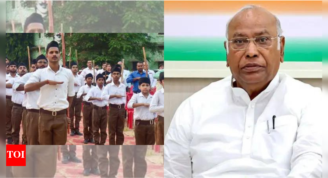Karnataka allows RSS march on Mallikarjun Kharge turf | India News