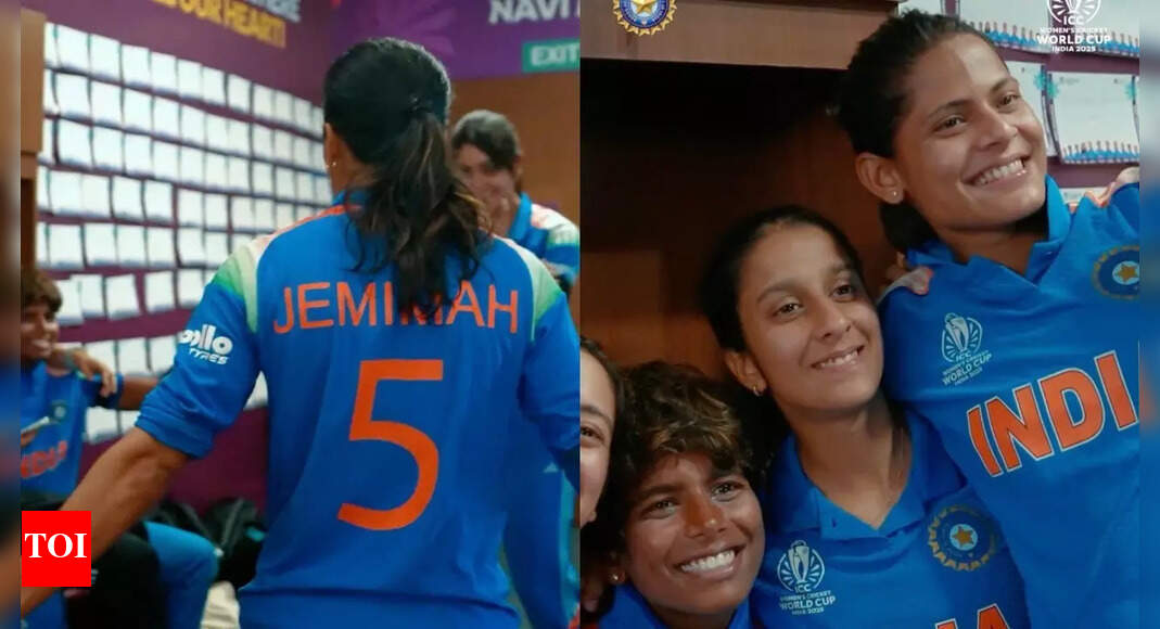 Behind the scenes: How India women’s team celebrated the emotional win vs Australia in the dressing room | Cricket News