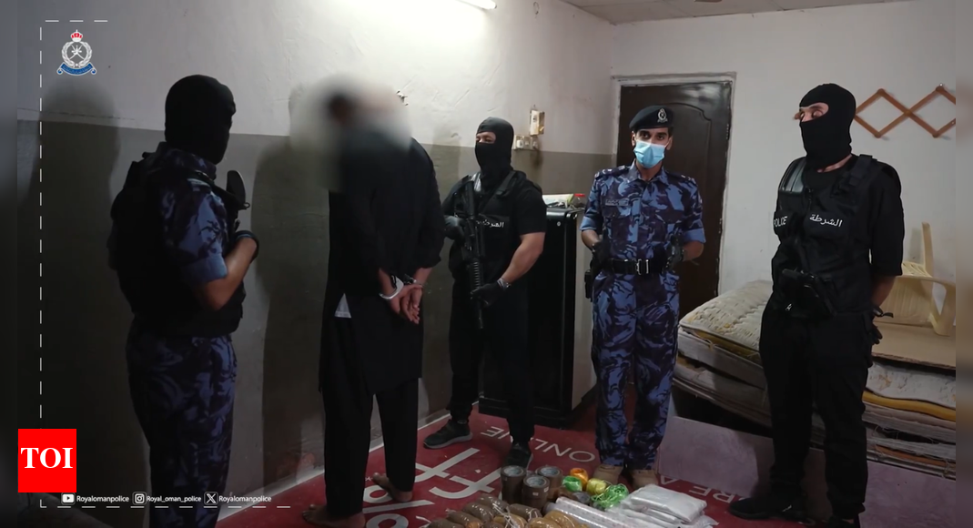 Oman Royal Police dismantle major international drug trafficking network