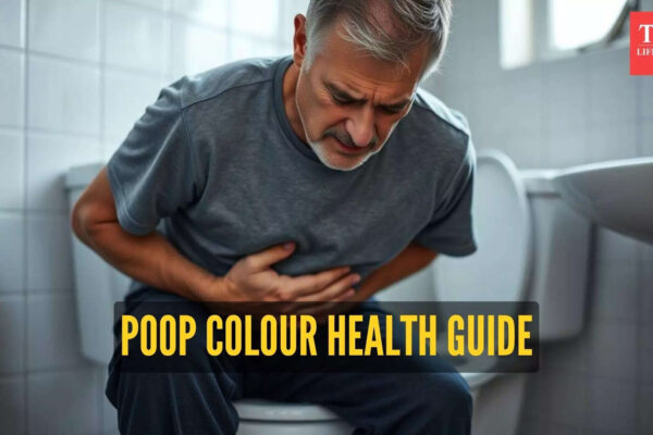What does the colour of poop say about a person’s liver and gut health?