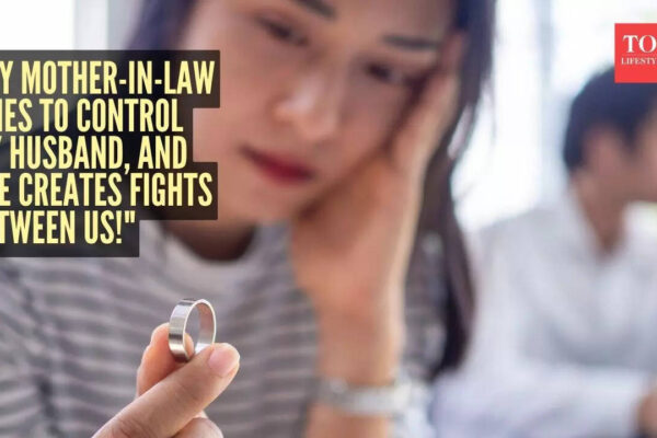 Whenever things are fine between my husband and me, my mother-in-law interferes and causes fights… What should I do?