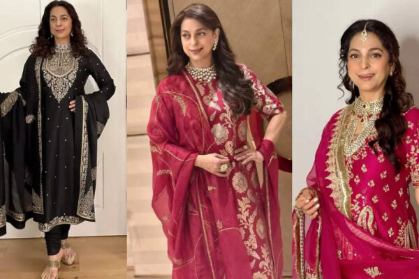 Happy birthday, Juhi Chawla: Revisiting 'Ishq' actress' best traditional looks over the years