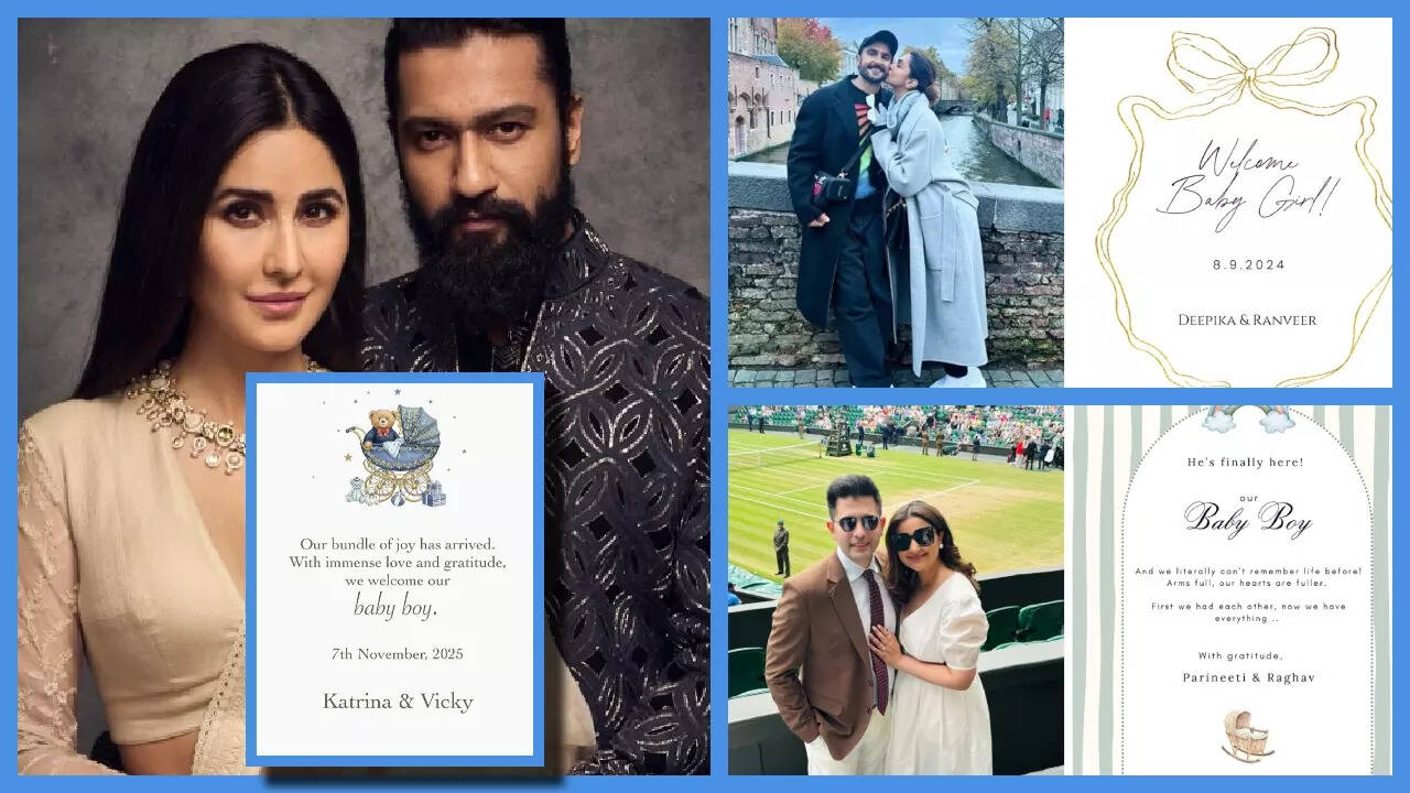 A look at the announcement poster and other celebrity parents’ baby reveal posts