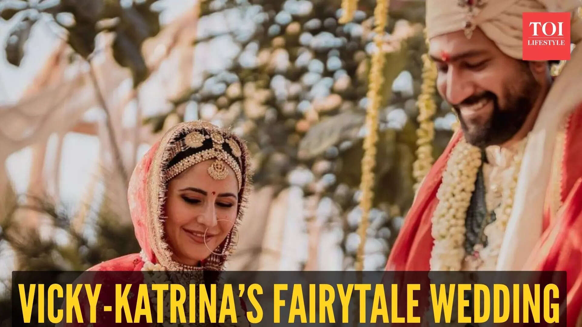 A look back at their dreamy wedding