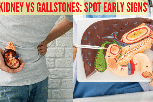 Gallstones vs Kidney Stones: Causes, differences, and key symptoms
