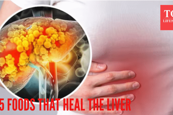 5 foods that heal the liver naturally, and improve its function