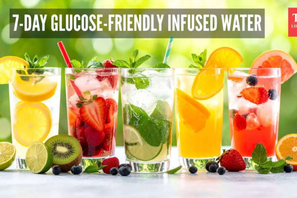 7-day infused water challenge that will reduce blood sugar levels