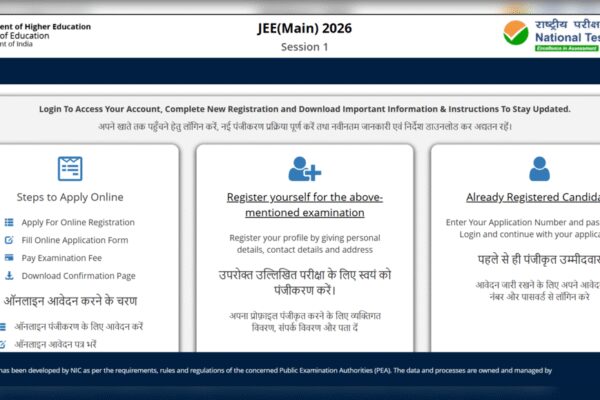 JEE Main Session 1 registration window opens at jeemain.nta.nic.in: Direct link to apply here