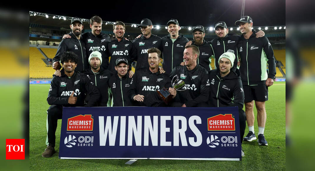 3rd ODI: New Zealand clinch thriller against England, take series 3-0 | Cricket News