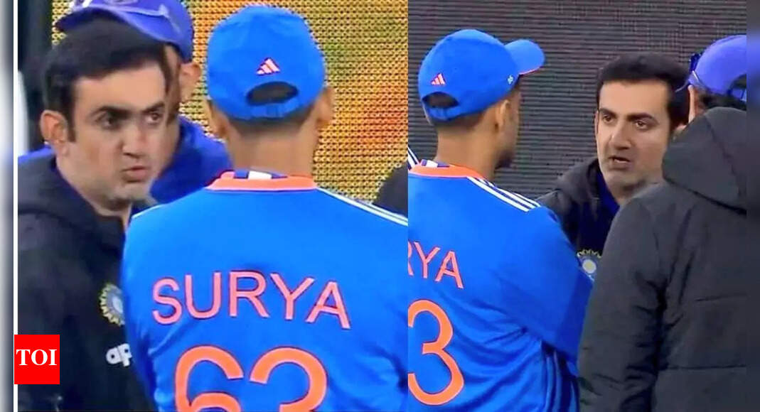 Gautam Gambhir’s heated exchange with Suryakumar Yadav goes viral after MCG defeat – Watch