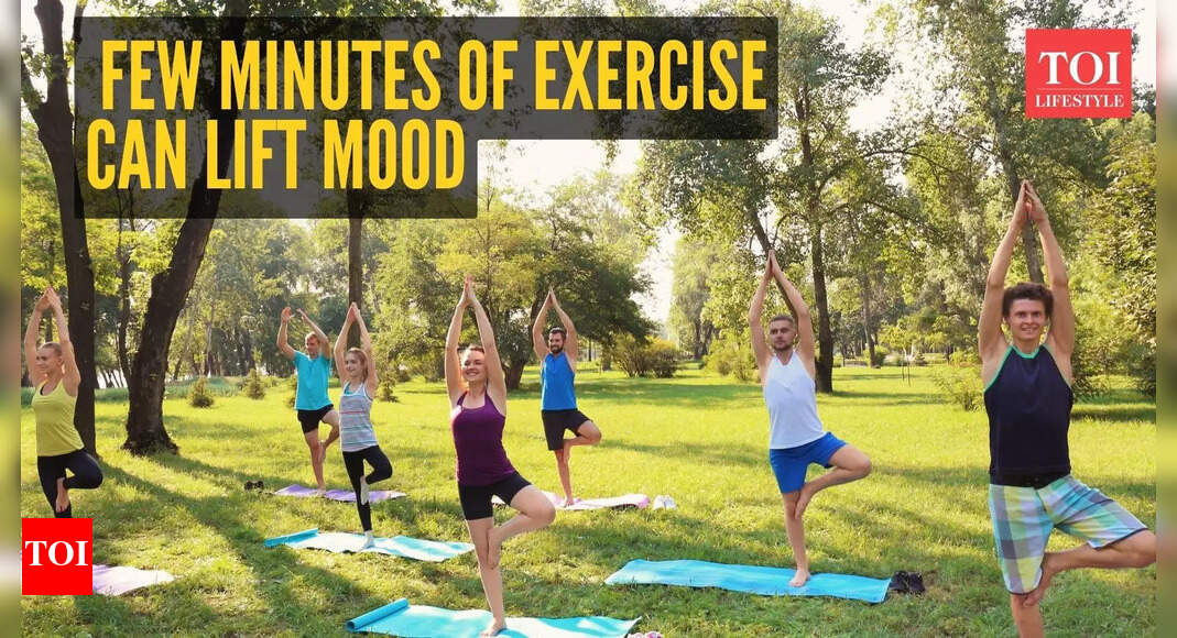 Feeling low? Harvard doctor says just a few minutes of exercise can lift your mood