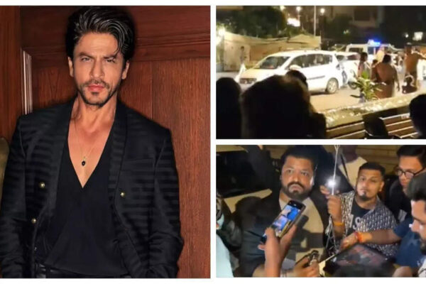 Shah Rukh Khan’s 60th Birthday: Police RESTRICT gatherings outside Mannat; Fans continue celebrations by cutting cakes – WATCH