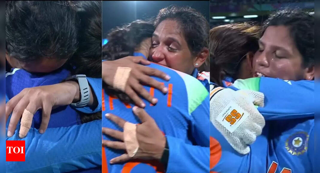 Tears, hugs, emotions take over! India celebrate their first ODI World Cup title | Cricket News