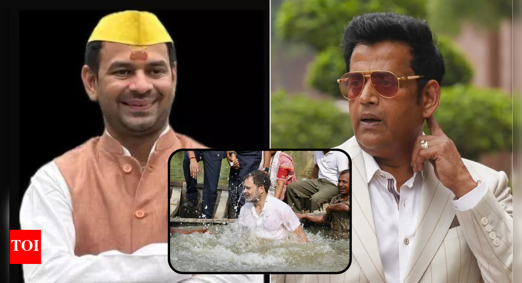 ‘Become a cook’: Tej Pratap Yadav, BJP roast Rahul Gandhi’s fishing act – watch