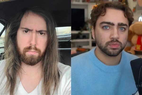 Asmongold calls out Mizkif for fake Reddit support during livestream after leaked Discord messages raise big questions