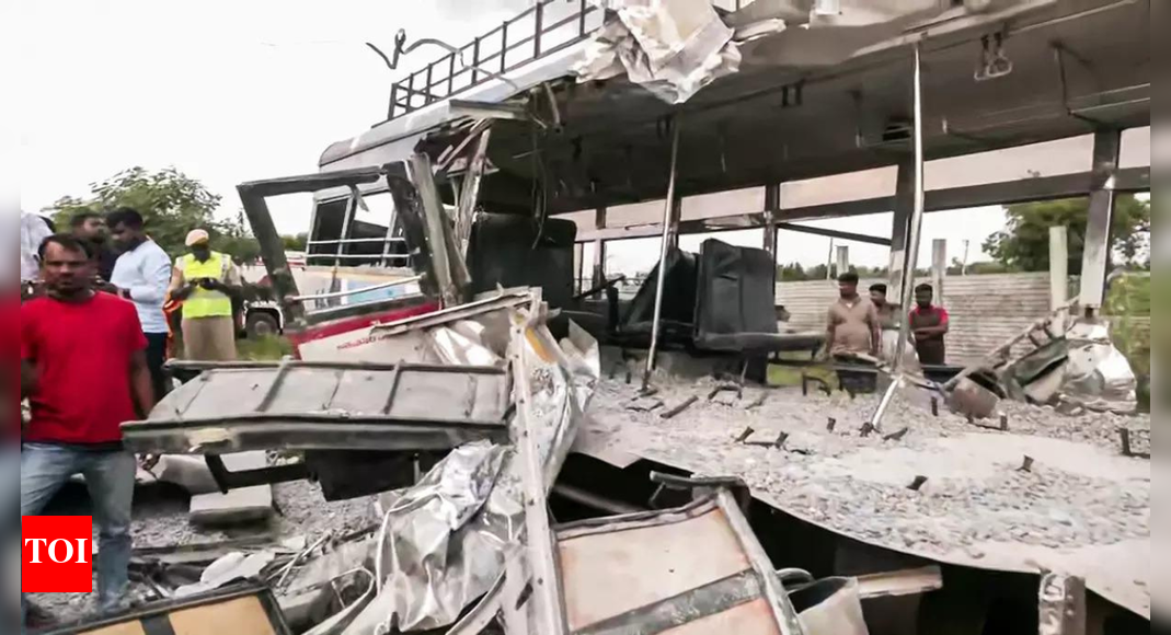 ‘We couldn’t move or breathe’: Buried under gravel, they waited nearly an hour for rescue | India News