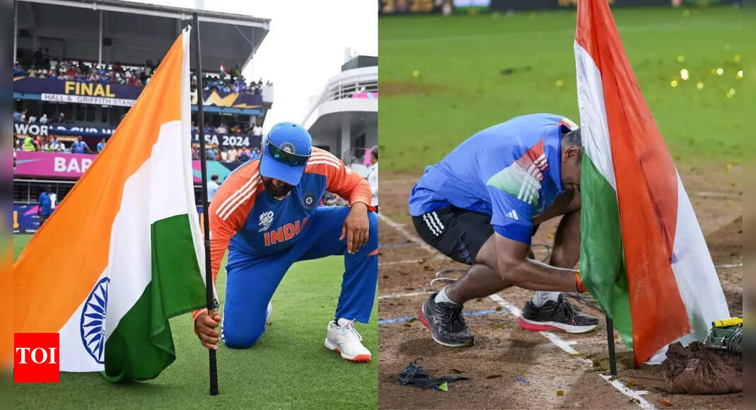 ‘Jhanda gaad diya’: India coach Amol Muzumdar recreates Rohit Sharma’s epic celebration | Cricket News