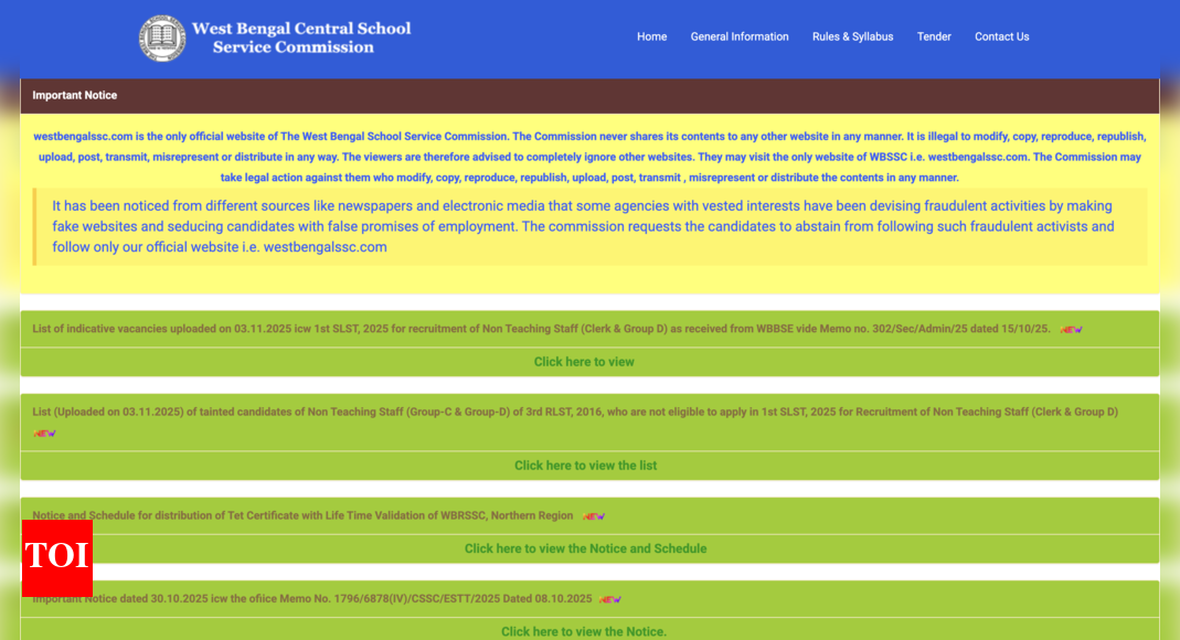 WBSSC recruitment 2025: Registration begins for 8,477 Group C and Group D posts, check direct link to apply here