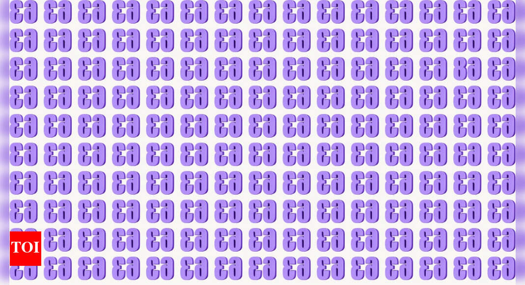 Optical illusion: Can you spot the inverted ‘68’ among inverted 63s in just 6 seconds? |