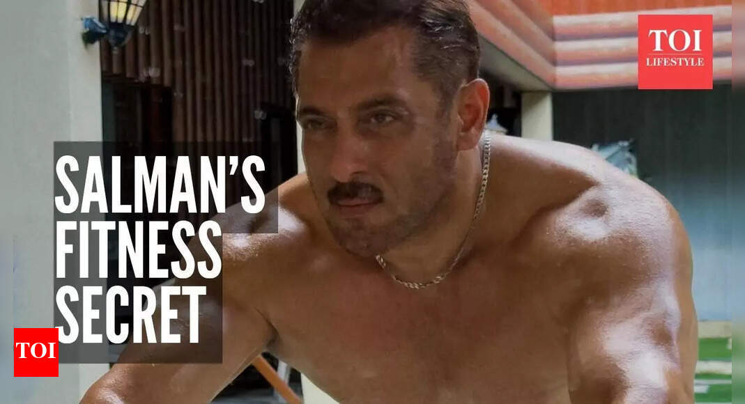 Salman Khan flaunts ripped physique in shirtless picture, says “This is without….”: What is the secret behind the superstar’s fitness? |